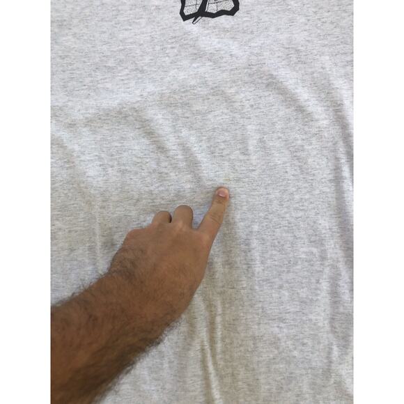 Vintage Fruit of the Loom 90's Jesus Christ Shirt CHILL Basketball Graphic XL - Picture 6 of 6